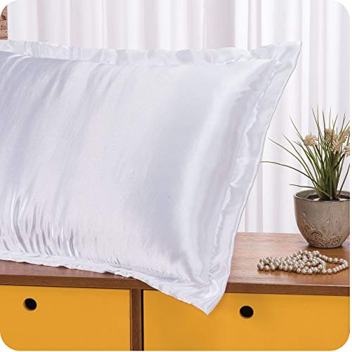 2 Fronha De Cetim Anti Frizz Seda Alto Brilho - 50x 70cm