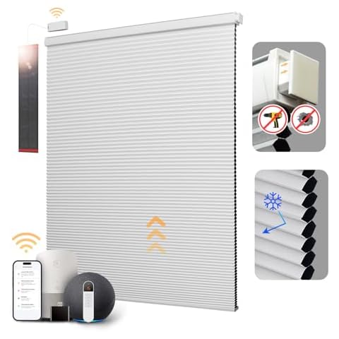 CINONEKO Motorized Cellular Shades Cover