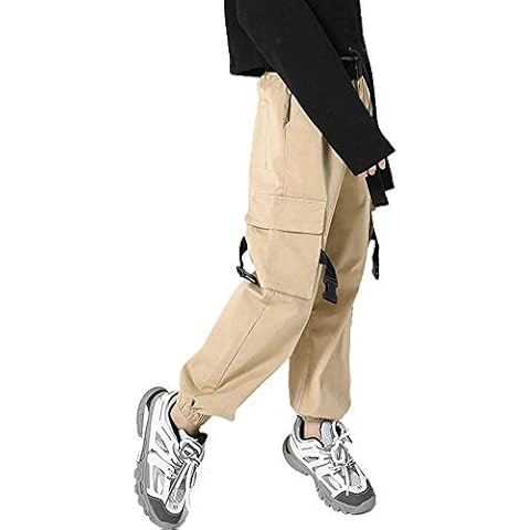 Rolanko Girls Hip Hop Cargo Trousers Cover