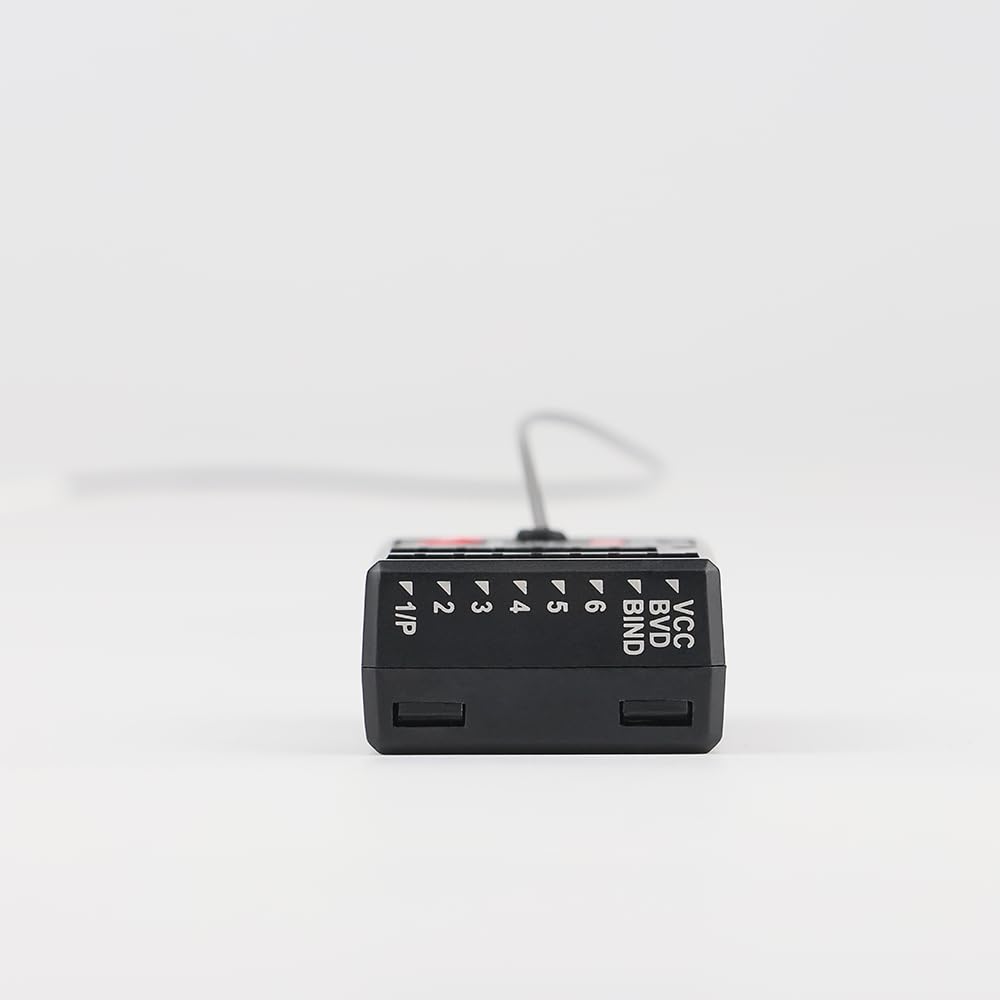 Flysky FS-R11P - Receptor RC de protocolo ANT de 11 canales, antena única externa, salida PWM/PPM/i-Bus/S.Bus, para coche RC y barco