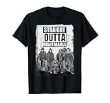 Funny Horror Halloween Scary Straight Outta Nightmares T-Shirt