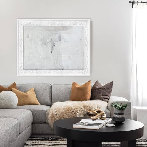 YuLiMirich Bordüre Selbstklebend Weiß - 8cm(B)*5mm(D)*10m(L) - 3D Zierleisten Selbstklebende, Stuckleisten Wand, Wasserdicht Wandbordüre, Leisten Selbstklebend für Ecken Linien Decken Dekoration