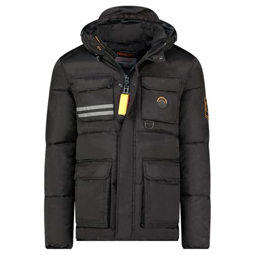 Geographical Norway Men's Dolbary Parka, Black, M