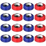 BESPORTBLE 16Pcs Mini Shuffleboard Pucks, Shuffleboard Table Pucks Tabletop Game Rolling Balls Supplies for Indoor Home Leisure Sport