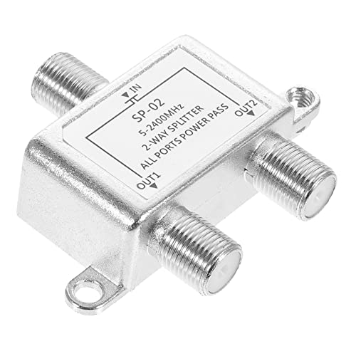 Operitacx Splitter Coassiale Tv Compatibile e Catv Distribuzione Digitale e Versatile per Antenna e Amplificatori