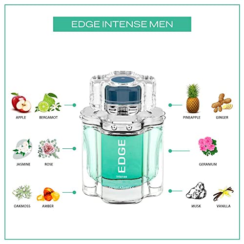 Swiss Arabian EDGE Intense Eau de Parfum Spray, 3.4 oz