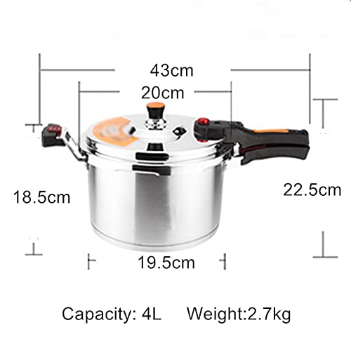 Olla a presión de acero inoxidable 0.1 L miniatura 3