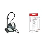 Polti Vaporetto Eco Pro 3.0 Steam Cleaner, 4.5 Bar & Polti Kalstop Anti-Scale Phials for Steam Generator Irons and Steam Cleaners