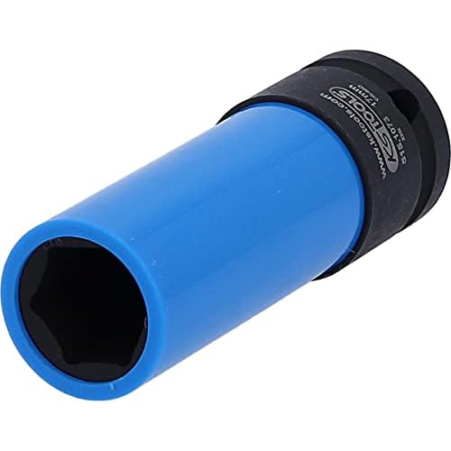 KS Tools 515.1073 1/2" Alu-Felgen Kraft-Stecknuss robust, lang, 17mm
