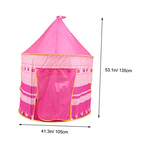 KOMBIUDA Kinder Tentje Kinder Tipi Tent Binnen Tenten Voor Kinderen Binnen Tentje Voor Kinderen Binnentent Voor Kinderen Kindertent Binnen Sluiter Deuren Baby Kinderkamer Kleding Stof - Afbeelding 6