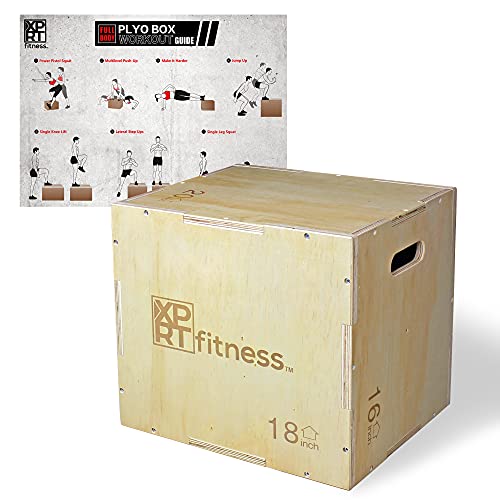 XPRT 3-in-1 Wooden Plyo Box for CrossFit