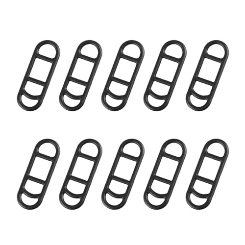 Acahhotxx 10 Pcs Light Silicone Mount Bands Bicycles Light Fixing Straps Adjustable Elastic Strap for Flashlights Light Silicone Mount Bands Handlebar Accessories