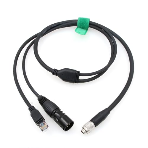 Cable HangTon contra fallos de señal en Sony CCU RCP1500 con RJ45 Cat6 y XLR 1m