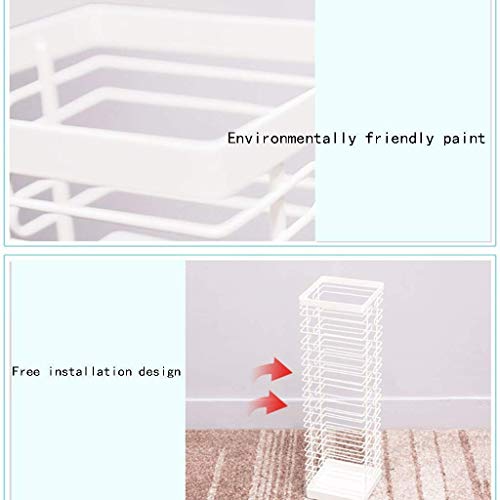 Rangement parapluie stable blanc cassé pour garder un sol propre et sec - 5