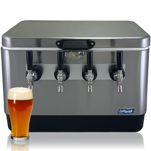 Coldbreak 4-Tap Jockey Box with Stainless Steel Coils