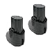 Produktbild 2x Trade-Shop Premium Li-Ion Qualitäts Akku 10,8V / 2000mAh ersetzt Dremel 757-01, 855-02, 855-45, 2.615.085.5JD, 26150855JD für Dremel 8000-01, 8001-01