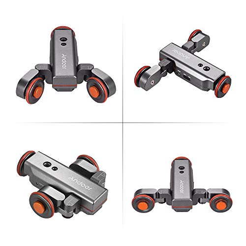 Moniss L4 PRO Motorized Camera Video Dolly com escala Indicação Electric Track Slider Controle remot