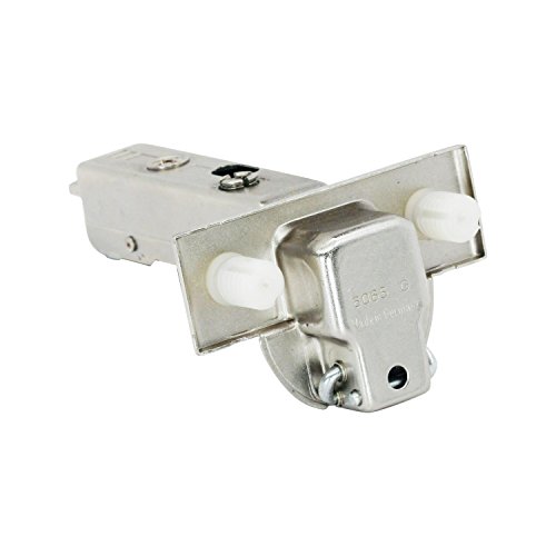 120 Degree Grass Tiomos Full Overlay, 42Mm Screw Pattern, Press-In Soft Closing Cabinet Hinge F028138369228 (2 Pack) #TOP4