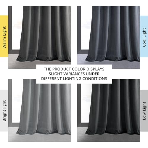 HPD Half Price Drapes Velvet Blackout Curtains/Drapes - Image 3