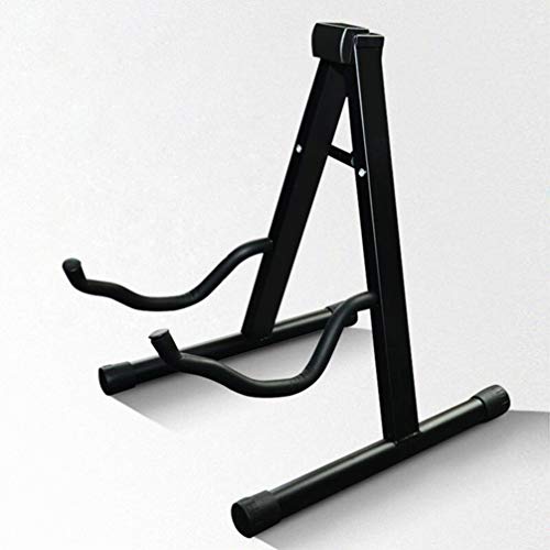EXCEART Bass Guitar Ukulele Stand Clássica Guitarra Elétrica Stand UM- Frame Dobrável Display Stand