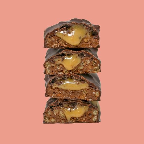 Yubi Bars - Protein Bars - 100 Calories, High Protein, High Fibre, Low Sugar, Gluten Free and Dairy Free - Healthy Snacks/Nutrition Bar - Chocolate Bars - 14.8oz (12 Pack, Fudge Brownie)