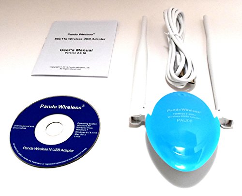 Panda Long Range 150Mbps Wireless N Usb Adapter W/High Gain Antenna #TOP2