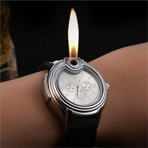 Encendedor de pulsera multi-función 2 en 1 negro miniatura 7