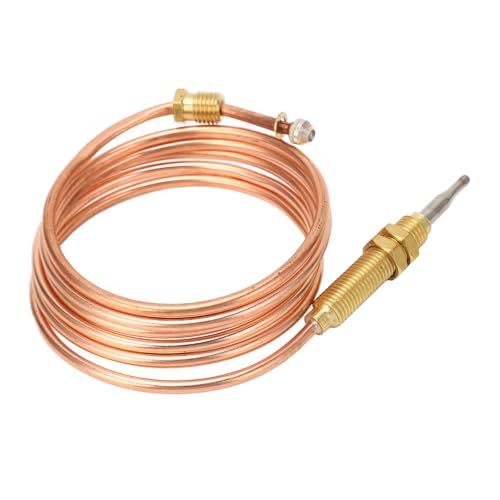 Gas -Thermo HR0001 Premium Kupfer Universal Ersatzthermoelche für Gasherd -Ofen -Kocher 120 cm langes langlebiges Thermo für Haushalts Küchengeräte