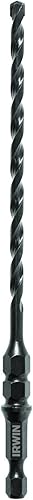 Miniatura 8 de IRWIN Tools 1870566 Impact Performance Series Instalación de tornillos para hormigón Broca de 532 pulgadas x 5 pulgadas para tornillos de 316