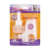 Arm & Hammer Air Care Pet Scents Electric Oil Diffuser Plug-in & Refill in Lavender Fields Scent | Plug in Air Freshener Pet Odor Eliminator Combats Pet Odors