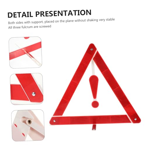 Kit de 2 Triángulos de Seguridad Reflectantes para Auto miniatura 4