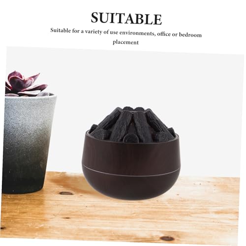 Humidificateur de bois contre l'air sec avec diffuseur aromathérapie - 4