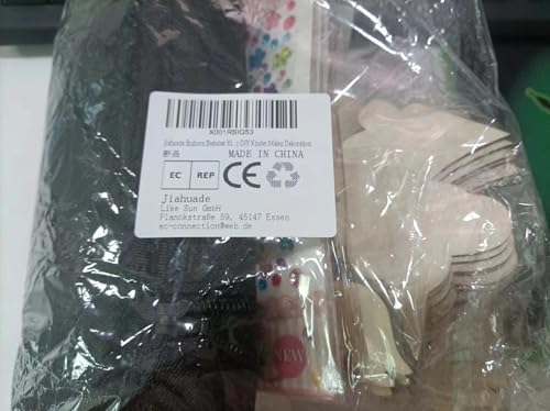 Jiahuade Unicorno in Legno,55 Stück Kit