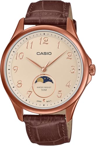 [JVI] CASIO X^_[h [tFCY Moon phase AiO Y rv MTP-M110RL-5AV EhtFCX _[NuEU[oh [YS[h COf [sAi]