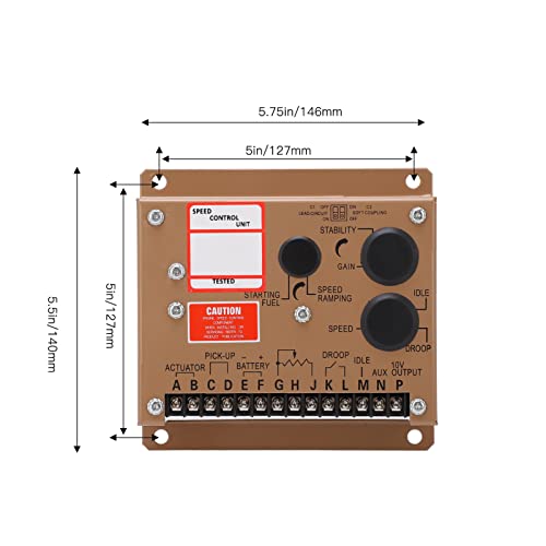 Diesel Engine Speed Controller Governor, ESD5520E 12V 24V DC Electronic
