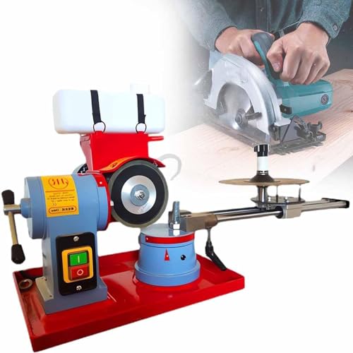 DPLXQPP Afilador Hojas Sierra 550w,Afilador