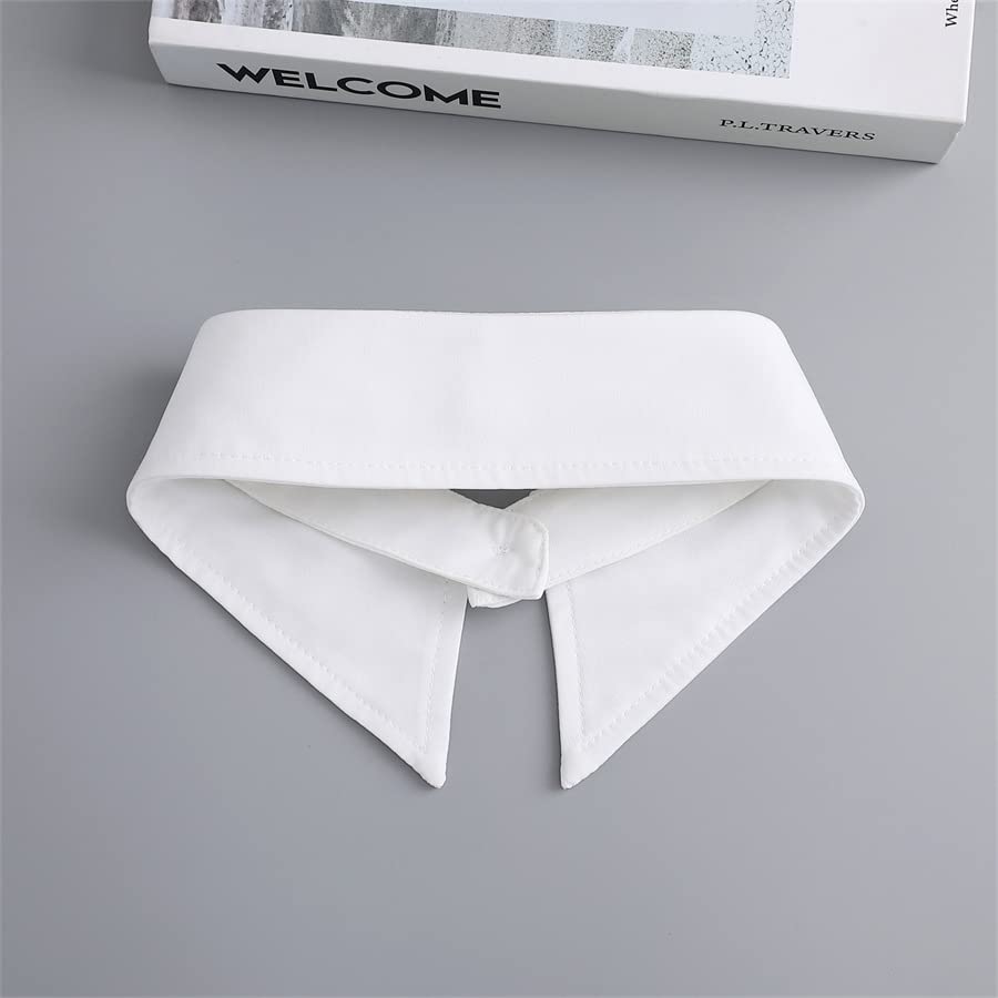 DNLKWGO Pointed Fake Collar Dickey Blouse Detachable False Collar for Women Shirt3
