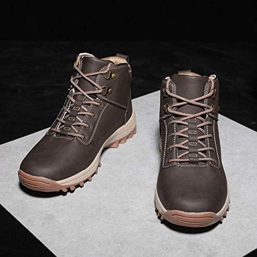 LOGS Men?s Leather Outdoor Hiking Trail Hunting Climbing Shoes Snow Boots: Warm & Comfortable & Waterproof (US 9.5,Deep Brown) | Image 6