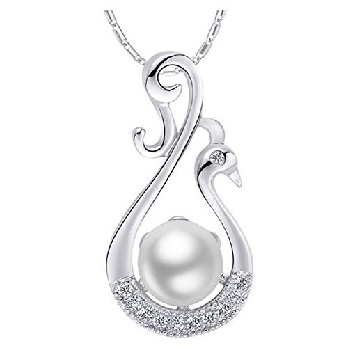 Pendentif paon serti en argent massif 925 idéal pour sublimer une robe de soirée
