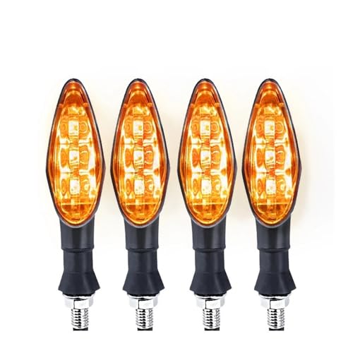 Clignotants LED moto 12V lot de 4 pour rouler en sécurité la nuit