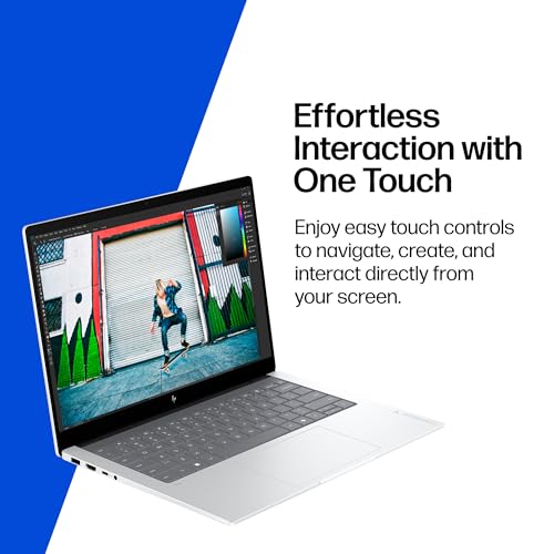 HP OmniBook X 14 inch Next Gen AI PC, 3K Touchscreen, Intel® CORE™ Ultra 7 Processor 356H, 24 GB RAM, 1 TB SSD, Intel Graphics, Windows 11 Home, Glacier Silver, 14-ka0099nr (2026) by HP - Used condition - Image 8