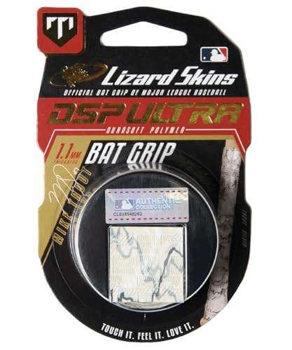 野球 リザードスキンズ Lizard Skins メンテナンス用品 バット グリップテープ DSP シグネチャー シグニチャー DSP-SIGNATURE TROUT-SILVER 1.1mm