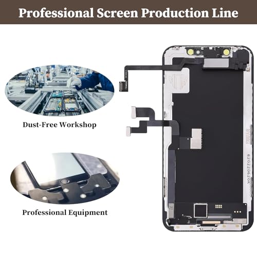 Écran iPhone X cassé résolu avec cet afficheur tactile complet pré-assemblé - 6