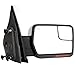 SCITOO Towing Mirrors for 2007-2014 F-150 Blind Spot Mirror Power Heated Chrome Puddle Signal Double Glass (Passenger Side)