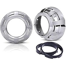 3.0Inch Projector Lens Shrouds Univesal Silvers Mask for 2.5Inch or 3.0Inch Projector Lens