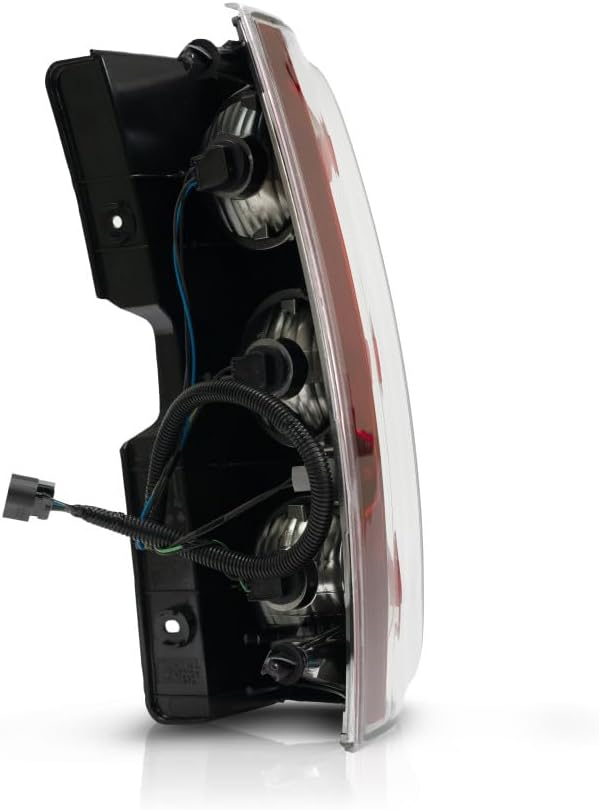 CarLights360 For GMC Yukon Tail Light Assembly 2007-2014 Driver Side DOT Certified For GM2800215 | 25975977 Vehicle Trim: Denali
