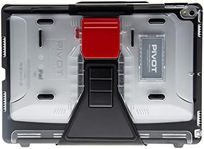 PIVOT Pro 105 - Compatible with iPad Pro 10.5-inch & iPad Air (3rd gen.) - 360 Degree Protection - for Professional Pilots, General Aviation - Clear & Red