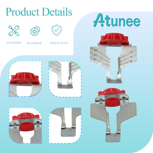 Atunee Kit de acessórios de afiação de motosserra, conjunto de afiador de dentes com guia de ângulo