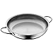 WMF Profi Servier-/ Bratpfanne 28 cm Induktion, Edelstahlpfanne unbeschichtet, Cromargan Edelstahl poliert, backofenfest