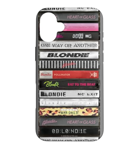 Blondie Debbie Harry Colorful Collage Vintage Punk Band �X�}�z�P�[�X iPhone 16 Plus �p